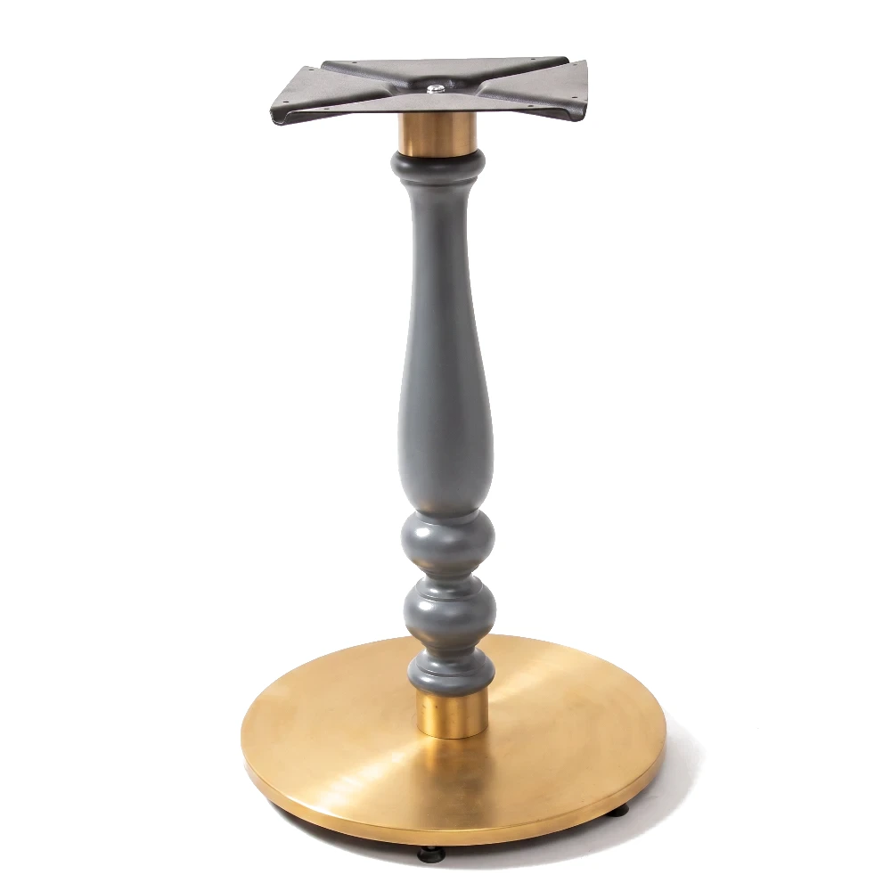 Oak Table Base - VLG-100 wooden table base