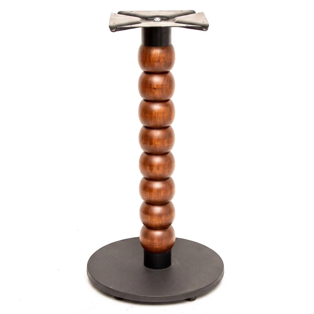 Teak Table Base - VLG-108 wooden table base