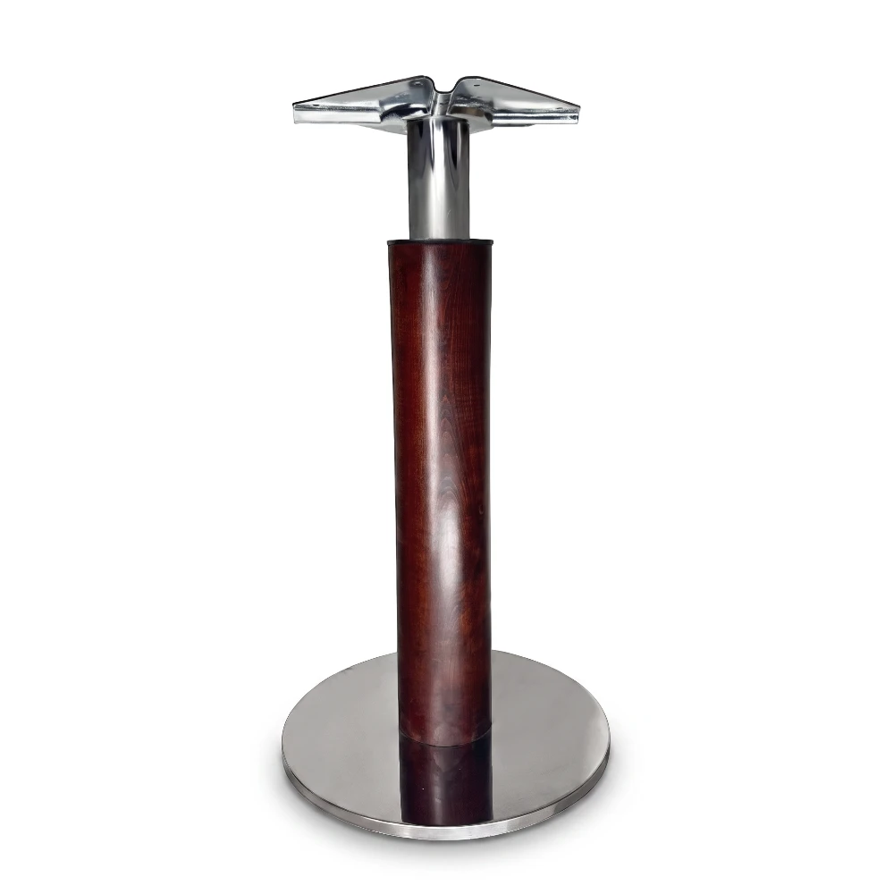Hickory Table Base - VLG-118 wooden table base